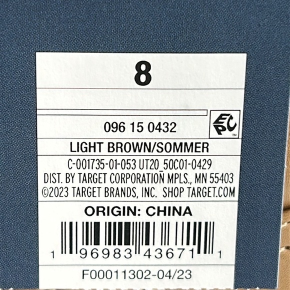 Universal Thread Sommer Knee High Boots Women’s Size 8 Light Brown Memory Foam - Picture 11 of 14